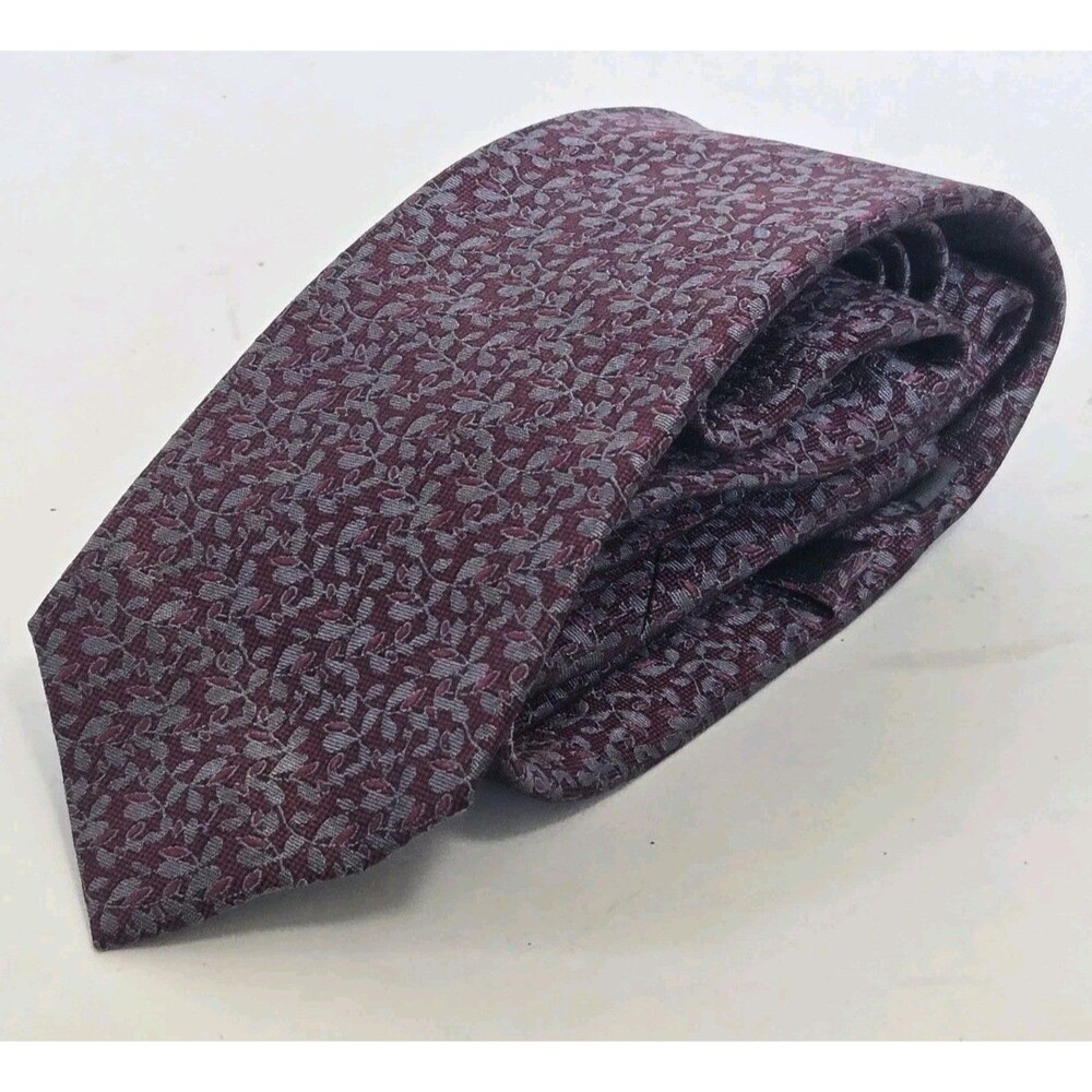 Indochino Neck Tie Mens Floral Silk  Formal Dress Office